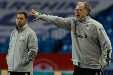 Marcelo Bielsa, entrenador del recién ascendido Leeds. (Fuente: AFP)