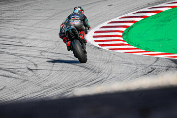 Fabio Quartararo (Yamaha), se impuso de punta a punta. (Fuente: Prensa MotoGP)