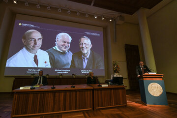 Nobel de Medicina a los descubridores del virus de la hepatitis C (Fuente: AFP)