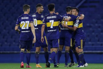 Copa Libertadores: Boca se floreó y aguarda rival en octavos  (Fuente: AFP)