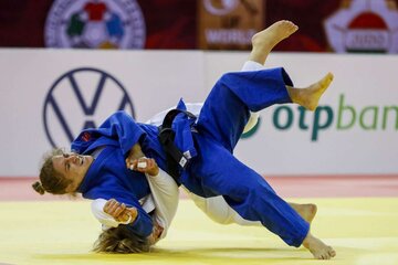 Paula Pareto perdió la final del Grand Slam de Budapest (Fuente: International Judo Federation)