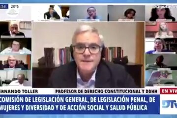 Aborto legal: el expositor "celeste" que citó al Señor de los Anillos durante el debate