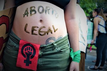 Salta se suma a la vigilia por el aborto legal, seguro y gratuito (Fuente: Maira Lopez)
