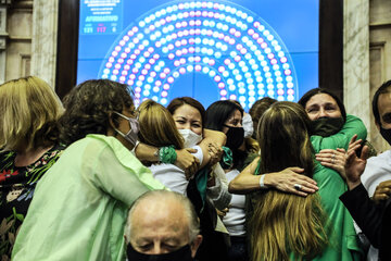 El Frente de Todos aportó la mayor cantidad de votos a favor de la IVE