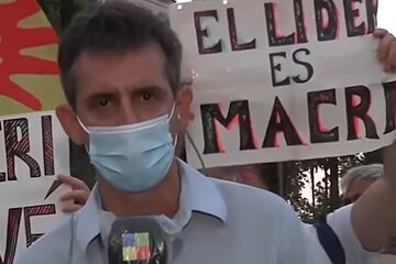 Habló Pablo Ponzone, el periodista agredido el sábado en la marcha opositora