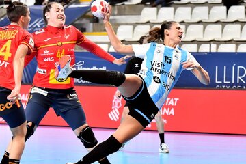 Preolímpico de Handball: La Garra perdió con España y no estará en Tokio 2020 (Fuente: Prensa CAH)