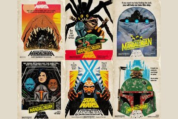 Butcher Billy transforma en posters los momentos icónicos de series