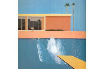 "El gran chapuzón" de David Hockney