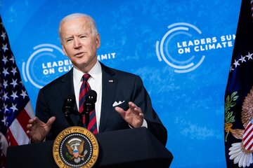 Biden intenta mostrar un nuevo liderazgo ambiental de Estados Unidos (Fuente: AFP)
