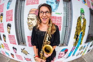 La saxofonista Yamile Burich acaba de editar "Bardo" (Fuente: Emiliano Rojas Salinas)