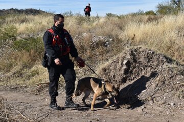 Continúa la búsqueda de Guadalupe Lucero en San Luis (Fuente: Télam)