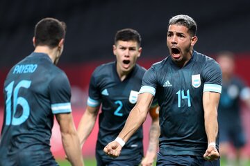 Juegos Olímpicos: la Argentina Sub 23 consiguió aire ante Egipto (Fuente: Prensa AFA)