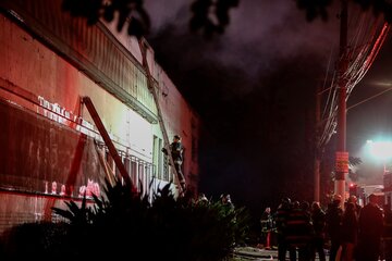Se incendió parte de la Cinemateca de San Pablo, el mayor archivo cinematográfico de Sudamérica (Fuente: EFE)