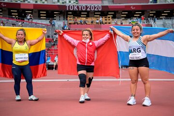 Juegos Paralímpicos: Primera medalla, bronce para la Argentina (Fuente: EFE)