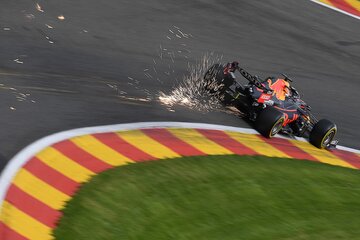 Fórmula 1: Verstappen lideró los entrenamientos en Bélgica (Fuente: AFP)