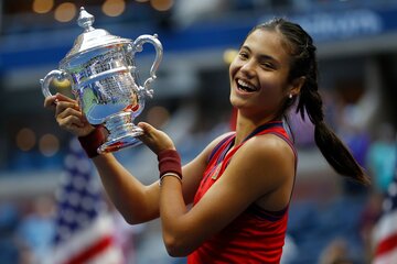 US Open 2021: la británica Emma Raducanu se quedó con la corona  (Fuente: EFE)