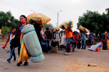 La CIDH alerta sobre el aumento de desplazamientos forzados en Colombia (Fuente: EFE)