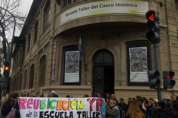 Metrobús del Bajo: El GCBA anunció la ampliación del recorrido por el que se demolió la Escuela Taller del Casco Histórico