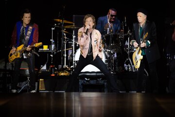 Los Rolling Stones, sin Charlie Watts, con la mística de siempre (Fuente: AFP)