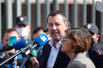 Arranca el juicio contra Matteo Salvini por secuestro de migrantes (Fuente: EFE)