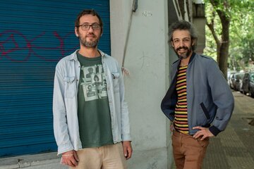 Andrés Binetti y Nicolás Manasseri: "Hacemos teatro para pelear contra el olvido" (Fuente: Verónica Bellomo)