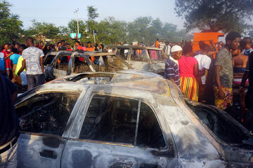 92 muertos en Sierra Leona por la explosión de un camión (Fuente: Télam)