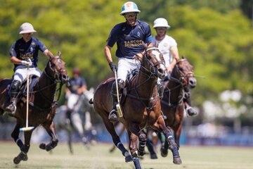 Abierto Argentino de polo: ganaron La Dolfina y La Ensenada en la jornada inaugural (Fuente: Matías Callejo/Prensa AAP)
