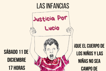 En Salta hubo 2381denuncias por violencia a niñas, niños y adolescentes (Fuente: Flyer de Lucía Soria)