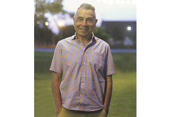 José María Gómez, ganador del Premio Municipal de Literatura de la Ciudad de Buenos Aires (Fuente: Daiana Córdoba)