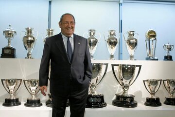 Murió Paco Gento, histórico jugador del Real Madrid y máximo ganador de Copas de Europa (Fuente: EFE)