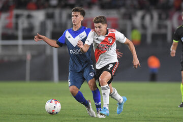 Vélez empató con River y se quedó con la Copa Juan Gilberto Funes (Fuente: Télam)