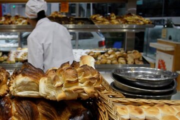El kilo de pan ya llega a los 200 pesos