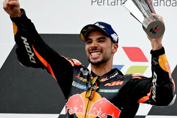 MotoGP: Oliveira, el primer ganador del circuito de Mandalika en Indonesia (Fuente: AFP)