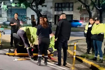 La Plata: se negó a declarar el conductor que embistió a un inspector de tránsito