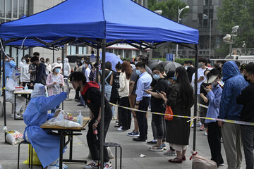 China: Beijing hará tests de PCR a 20 millones de habitantes (Fuente: AFP)