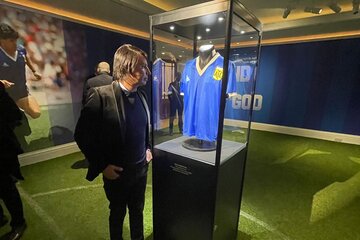 La oferta argentina para comprar la camiseta de Maradona (Fuente: Instagram Marcelo Ordas)