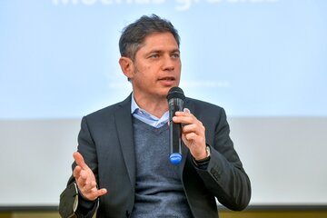 Axel Kicillof: "Gobernamos con hechos, no con promesas" (Fuente: NA)