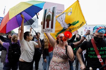 La Corte Suprema de Estados Unidos anuló el derecho al aborto (Fuente: AFP)