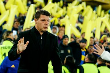 Sebastián Battaglia dejó de ser el técnico de Boca (Fuente: Fotobaires)