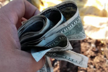 Tesoro en un basural de Santa Fe: encontraron 50 mil dólares en un viejo ropero