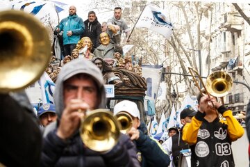 La marcha de la CGT, las movidas opositoras (Fuente: Leandro Teysseire)