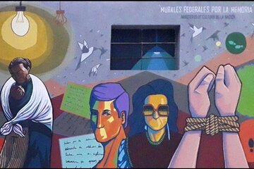 Artistas catamarqueños ganaron concurso nacional de muralismo