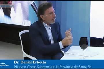 Quién es Daniel Erbetta, el ministro de la Corte de Santa Fe que destacó Cristina Kirchner