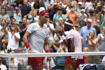 Sorpresa en el US Open: Frances Tiafoe eliminó a Rafael Nadal (Fuente: AFP)