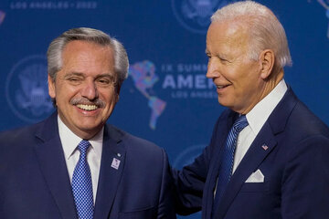 Alberto Fernández volverá a Estados Unidos para reunirse con Joe Biden (Fuente: AFP)