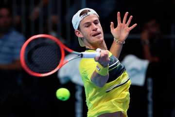 Schwartzman no levanta y perdió en su estreno en Tel Aviv (Fuente: AFP)