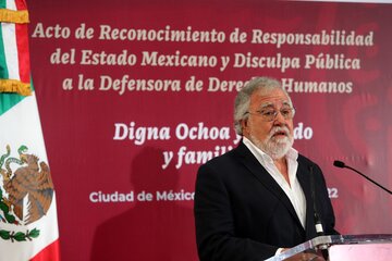 México admitió su responsabilidad en la muerte de una activista humanitaria (Fuente: EFE)