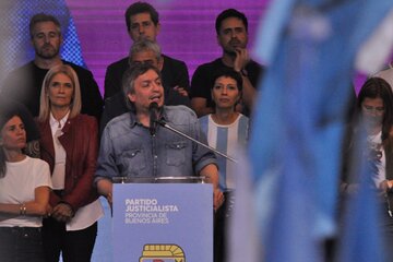Máximo Kirchner: "Miren que ellos quieren gobernar, ¿eh?" (Fuente: Fabián Restivo)