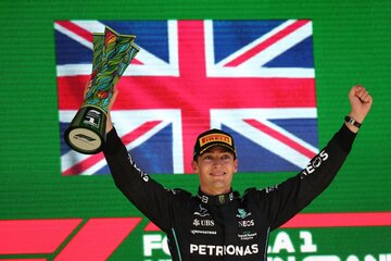 Fórmula 1: Russell logró su primera victoria en la máxima categoría