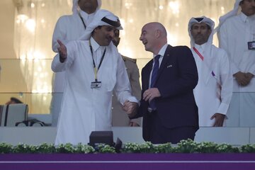 Mundial Qatar 2022: qué dijeron los dueños de la pelota en la ceremonia inaugural (Fuente: AFP)